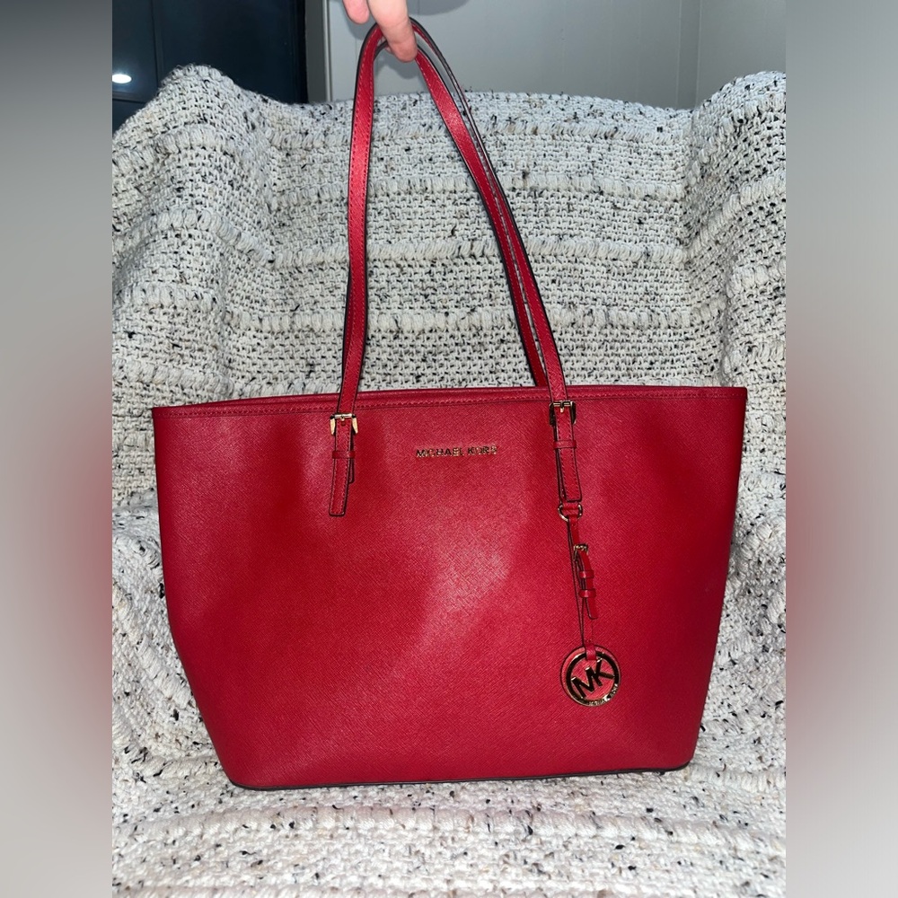 Michael Kors Scarlet Red Tote